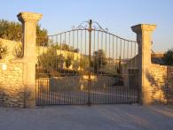 <br>Main entrance gates